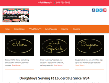 Tablet Screenshot of doughboysftl.com